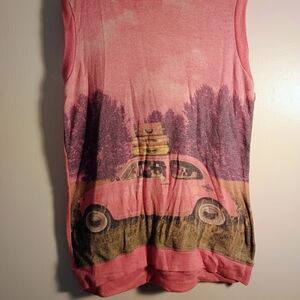 Justice Coral Sleeveless Top